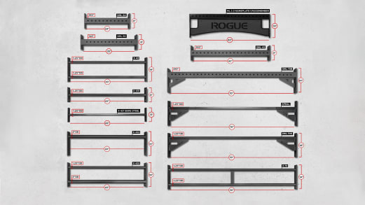 Monster Lite Crossmembers - Power Rack Add-Ons | Rogue Fitness